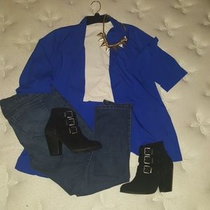 GLO Jeans royal blue blazer